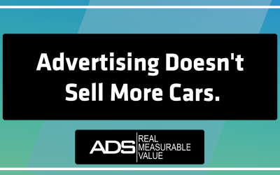 Advertising Does Not Sell More Cars